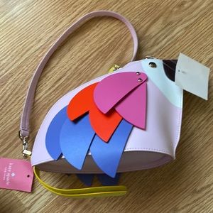 Kate Spade parrot purse